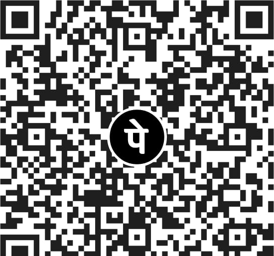 Scan this PhonePe QR code to donate to Pahal Ek Naya Prayaas