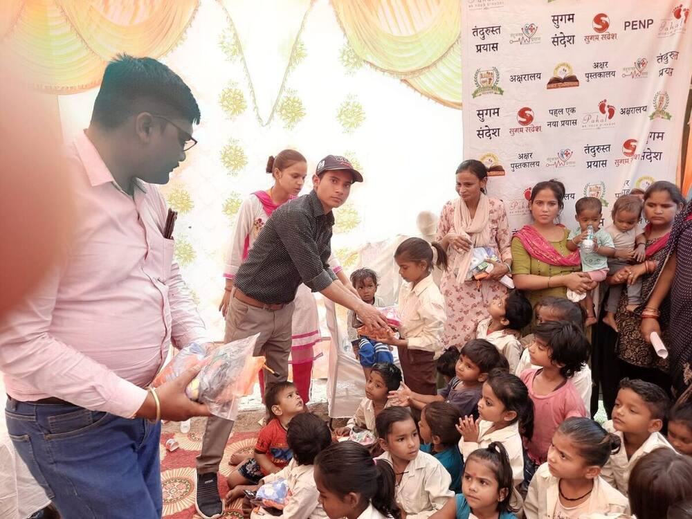 Children at a Pahal community program